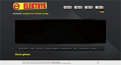 Desktop Screenshot of e-elektryk.pl